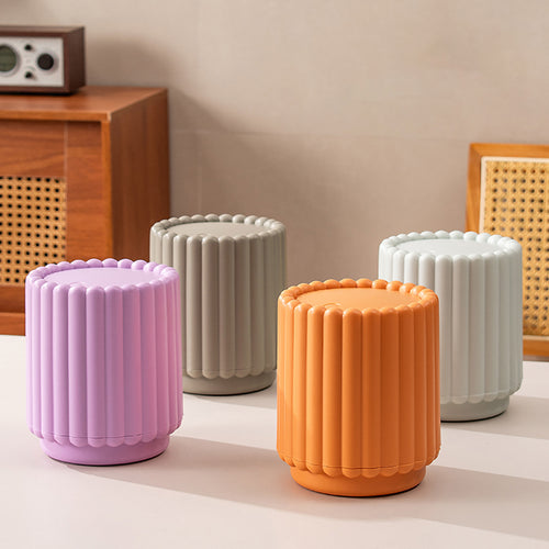 Desktop Sunflower Storage Trash Can