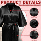 Women's Short Satin Robes