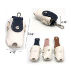 Pu Leather Golf Ball Storage Bag