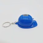 Glowing Hard Hat Bottle Opener Keychain