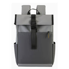 Roll-Top Nylon Backpack
