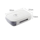 Automatic Rolling Egg Organizer For Refrigerator Egg Holder