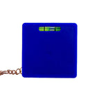 Square Measuring Tape Keychain With Level
