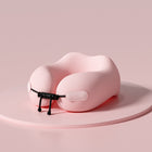 Memory Foam Travel Neck Pillow for Plane Train