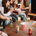 16 oz Borosilicate Glass Straw Cup