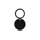 Circular Shaped Stainless Steel Keychain
