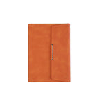 A5 Leather Three-fold Business Loose-Leaf Notebook