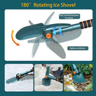 Portable Car Windshield Ice Scraper Snow Brush