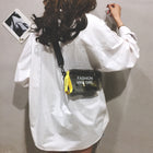 Candy Colored Transparent Bag Small Square Bag