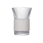 Glass Water Cup With Leather Protective Sleeve