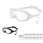 Large Frame Hd Nearsighted Swimming Goggles