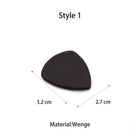 Custom Rectangle Wooden Guitar Picks Box including 1pcs Pick