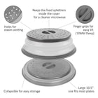 Collapsible Microwave Cover