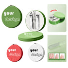 4pcs Nail Clippers Set Professional Finger&Toe Nail Clippers