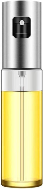 Pump-Action Glass Oil Spray Bottle
