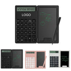Desk Portable Basic Calculator W/ Erasable Notepad & Stylus