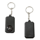 Portable Rectangular Compass Keychain