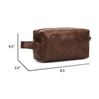 Genuine Leather Toiletry Bag