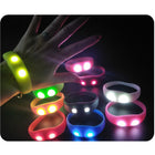 LED Flashing Silicone Personalised Wristband