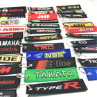 Fashion Embroidery Keychain