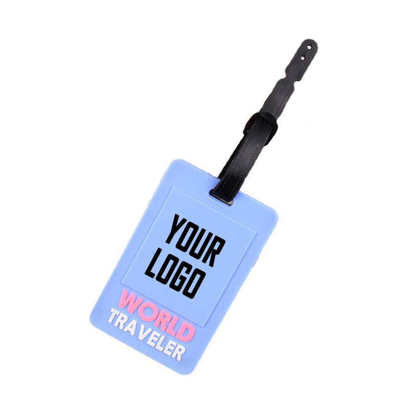 PVC Soft Rubber Luggage Tag