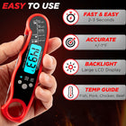 Instant Read Meat Thermometer For Grill And Cooking
