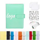 Pu Leather A6 Ring Binder With Multiple Budget