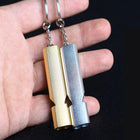 Dual-Hole High-Frequency Aluminum Whistle