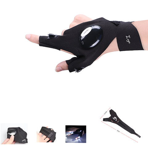 LED Flashlight Gloves