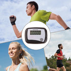 Digital Fitness Pedometer W/Clip