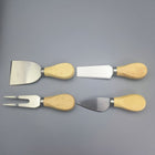 Stainless Steel Cheese Knife Set Of 4 With Box