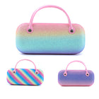 Portable Sunglasses Pouch Hard Shell with Handle