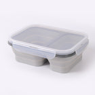 32 Fl Oz Two Compartments Silicone Collapsible Lunchbox