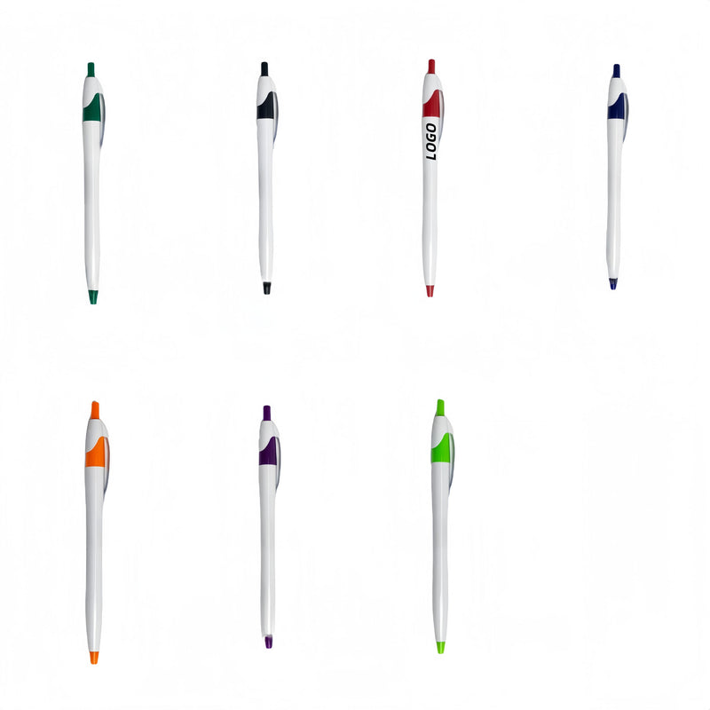 Retractable Ballpoint Pen Black Ink Quick Dry Pen