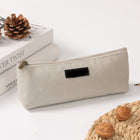 Simple Canvas Zipper Pencil Case