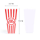 7 ½″ H Plastic Full-Color Printing Popcorn Buckets