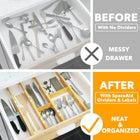 Adjustable Telescopic Drawer Divider Set