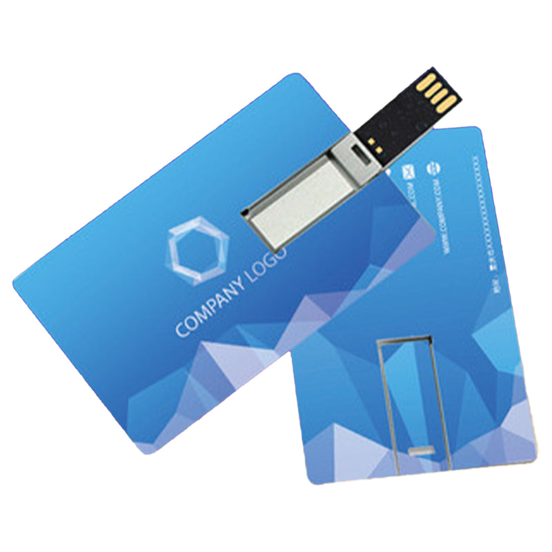 Customized Color Printed 8GB Credit Card USB Drive