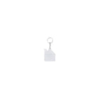 House Shaped Tape Measure Keychain