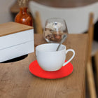 Rainbow 6 Set Absorbent Round Felt Coasters