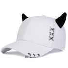 Safety Pin Metal Ring Baseball Cap