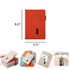Vintage Button A5 Notebook