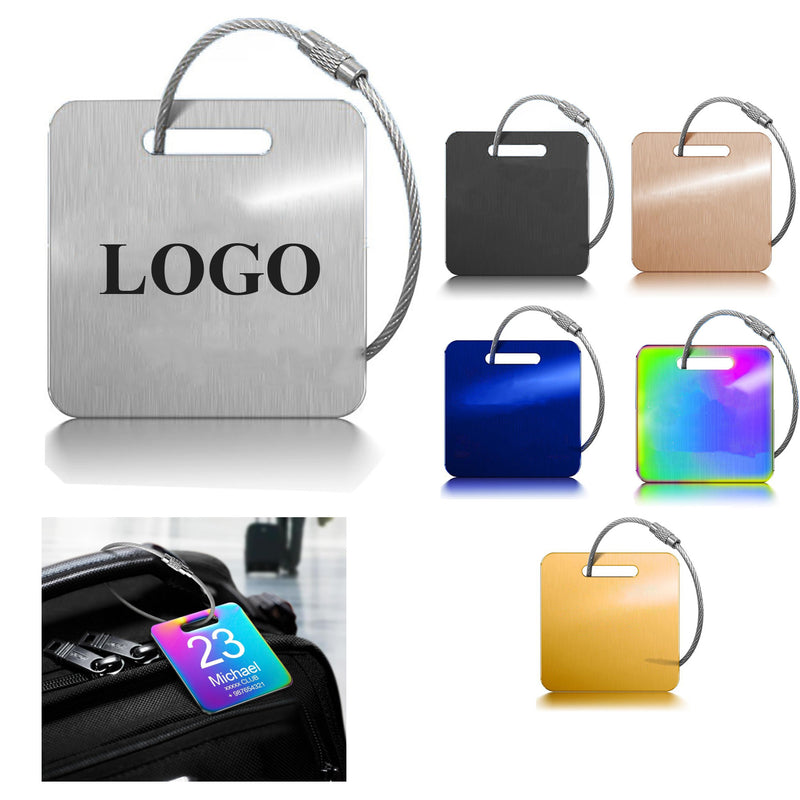 Stainless Steel Luggage Tag