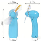LED Message Display Handheld Fan