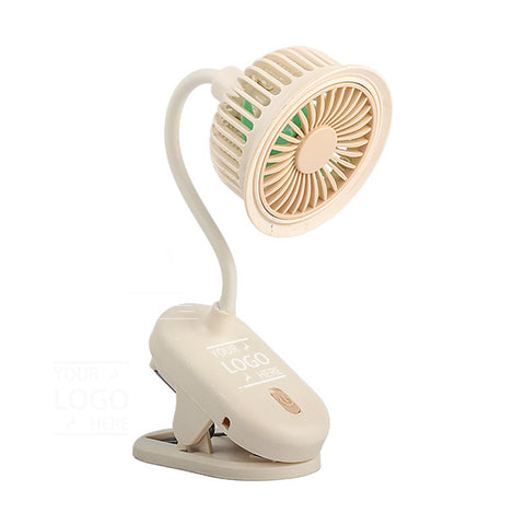 Clamp-Mounted Desk Fan