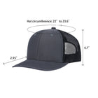 Six Panel Snapback Trucker Cap