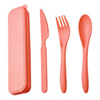 Portable Wheat Straw Cutlery Set