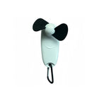 Portable Hand-Held Fan With Flashlight