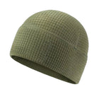 Premium Warm Skullcap With Grid Pattern & Knit Cap with Cuff