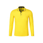 Wicking Golf Long Sleeve Polo Shirt